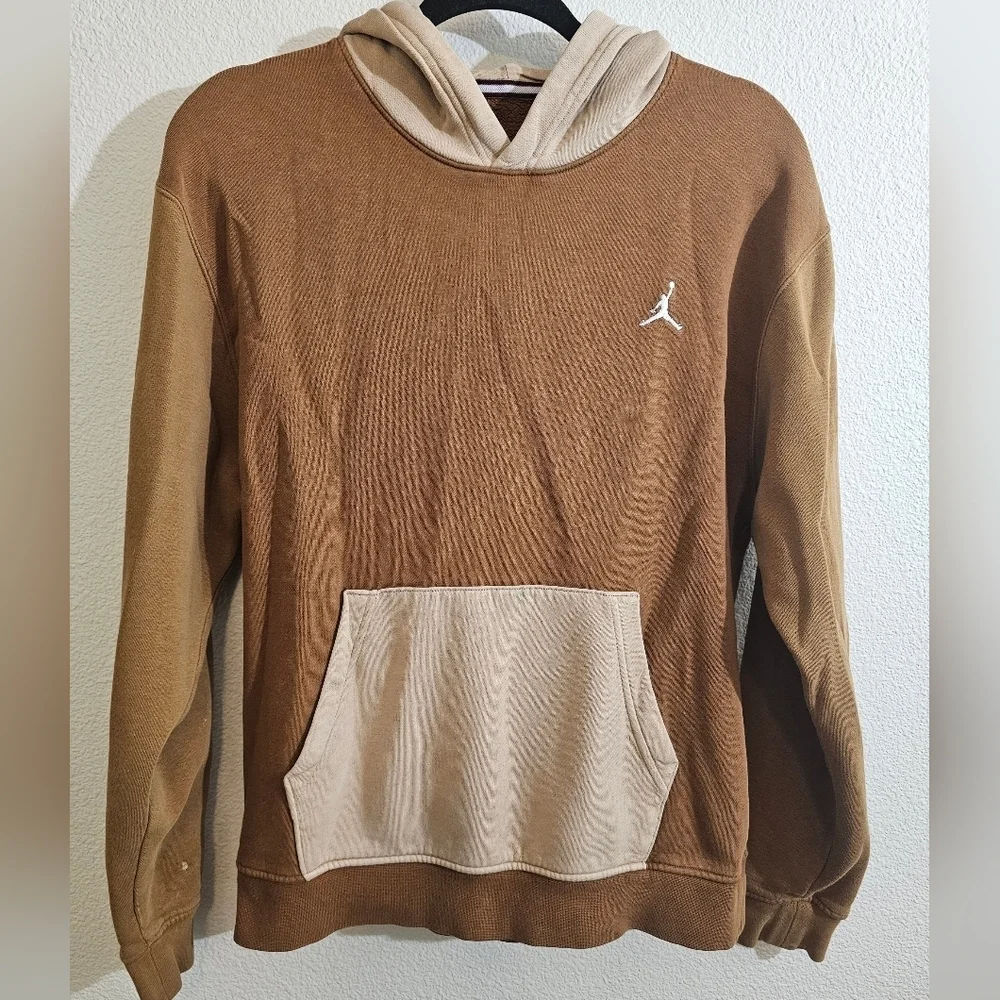 Jordan Brown and Tan Men's Sweater